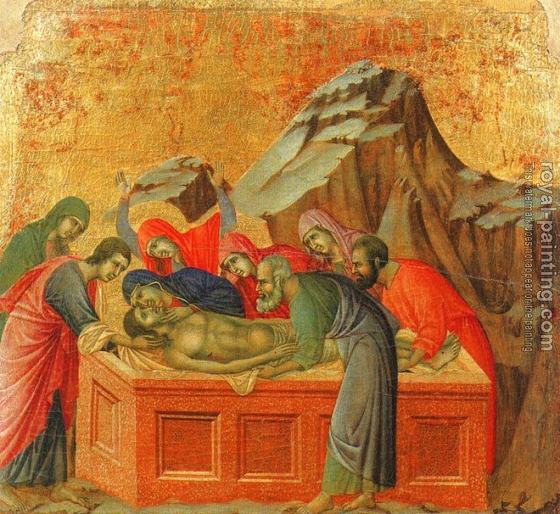 Duccio Di Buoninsegna : Burial of Christ